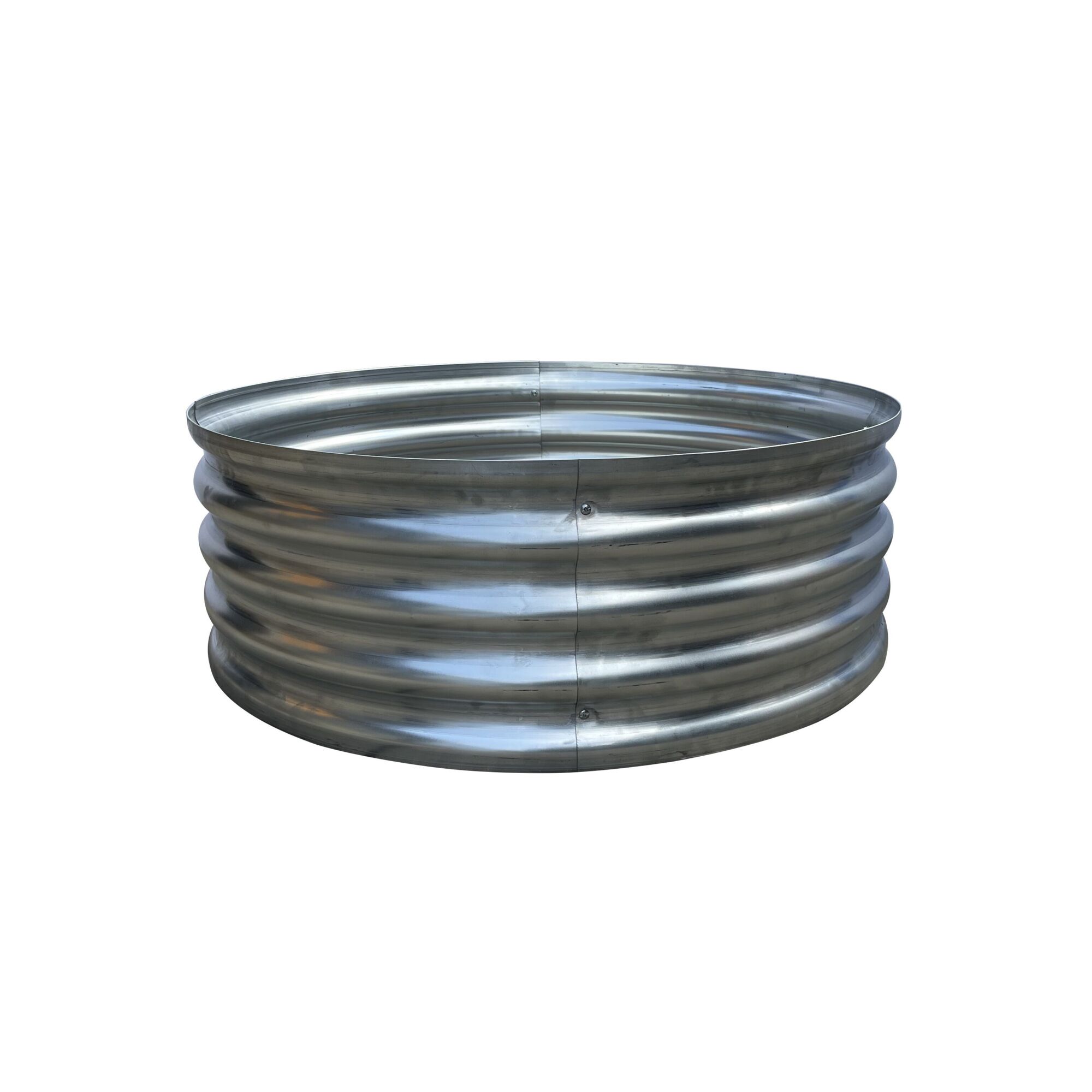 Yard Tuff, 36in. fire ring, Diameter 36 in, Material Galvanized Steel, Model# YTF-313FR